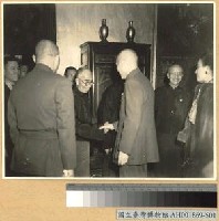 藏品(蔣主席在上海慰問耆宿)的圖片